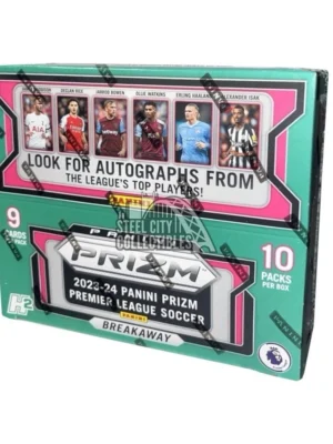 2023/24 Panini Prizm Premier League EPL Factory Sealed Retail Box - 10 Packs